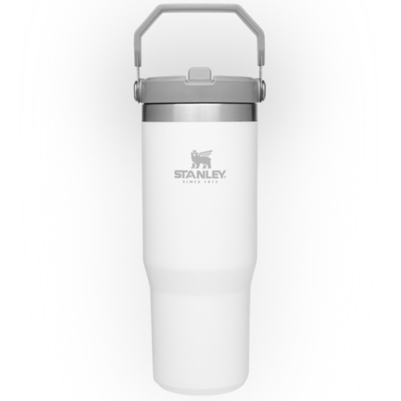 NEW STANLEY ICEFLOW FLIP STRAW TUMBLER | 30 OZ /stanley / white tumbler - Picture 6 of 10